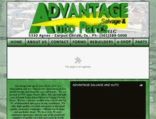 Tablet Screenshot of advantagesalvagetx.com